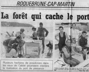 Nice Matin du 27 mai 1990